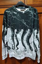 Felpa Octopus Taglia M - Fantasia Marmo Tentacoli
