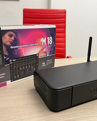 RCF M 18 MIXER DIGITALE CON CONTROLLO WIFI