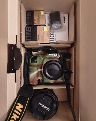 macchina fotografica Nikon 7200, Canon 1100 D