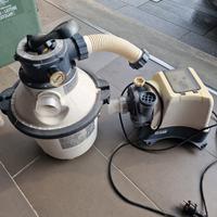 filtro + pompa (ricambi) piscina