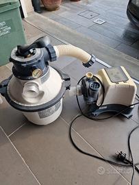 filtro + pompa (ricambi) piscina