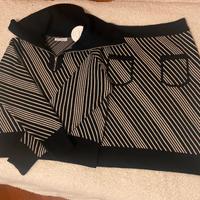 Completo righe maglificio Alfa tg unica nuovo