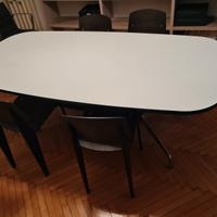 Tavolo segment oval Vitra Eames 213 × 107