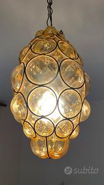 Lampadario vetro di Burano