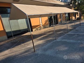 gazebo tunnel rimessa 4×12 