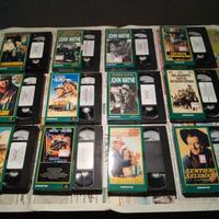 VHS John Wayne (12) Videocassette per visione.