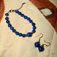 Parure in pasta di lapislazzuli!