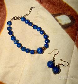 Parure in pasta di lapislazzuli!