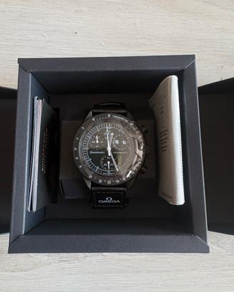 Omega x swatch mission to the moon snoopy black