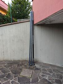 Pali acciaio zincato lampione 60mm