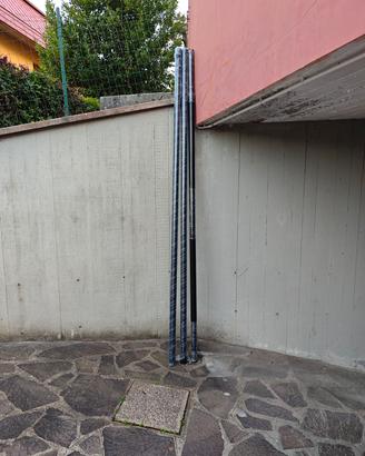 Pali acciaio zincato lampione 60mm