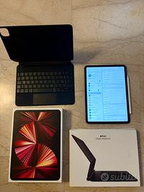 Ipad pro 11” 128gb + magic keyboard + apple pencil