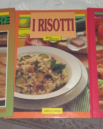 3 libri di ricette