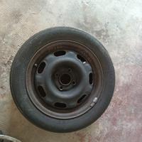 4 cerchi in lamiera 4 fori 