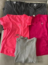 Abbigliamento palestra e tempo libero