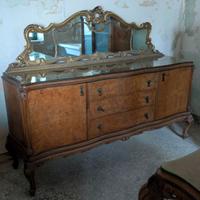 Mobile credenza vintage stile chippendale