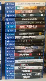 Giochi PS4 (leggere descrizione)
