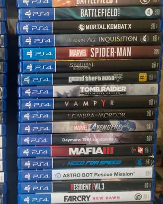 Giochi PS4 (leggere descrizione)