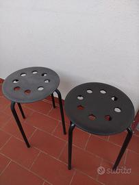 Sgabelli Ikea Marius neri