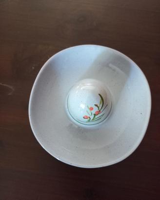 Portacenere artistico in ceramica
