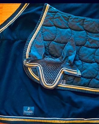 Completo sottosella e pile da cavallo