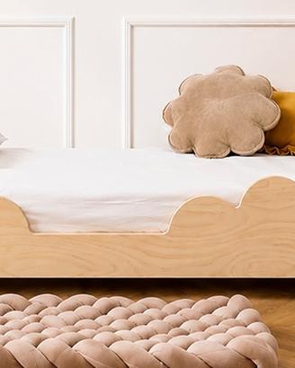 Letto per bambini con rete e materasso