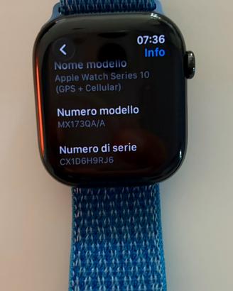 Apple Watch Series 10 (Cellular) Titanium 46MM