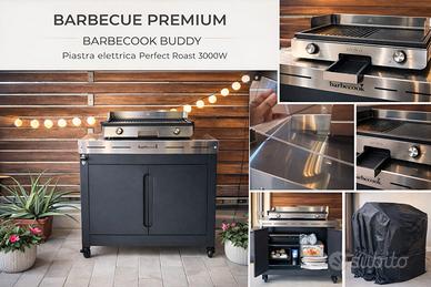 🔥 Barbecue Premium Barbecook Buddy + Piastra Perf