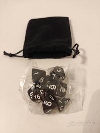 Set dadi neri