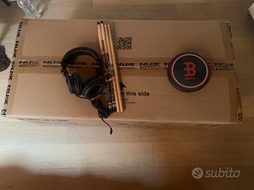 Batteria Elettrica + drum + bacchette + cuffie