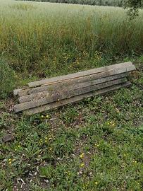 paletti in cemento per vigna, recinzione.