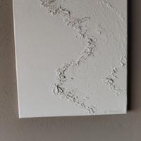 serie di tre quadri materici