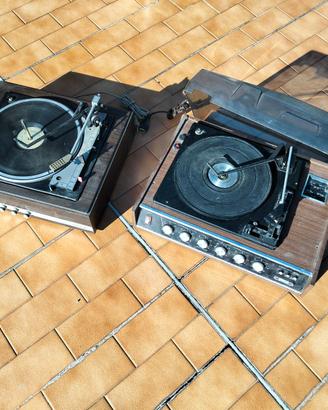 2giradischi vintage fa4 mivar e stereorama 2000