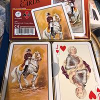 Carte da colleziome Lipizzaner 2 mazzi nel set