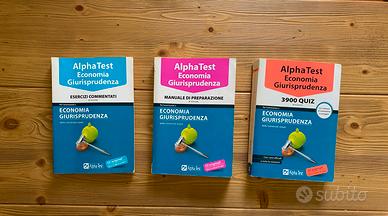 Kit Completo Alpha Test Economia e Giurisprudenza