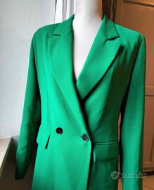 Blazer verde PULL&BEAR 