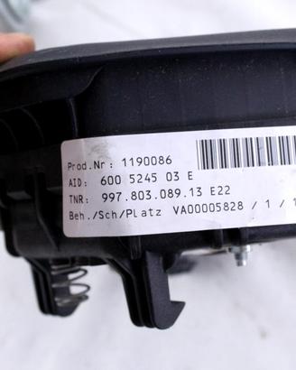 99761821708 KIT AIRBAG PORSCHE CAYMAN 987 MK2 2.9 