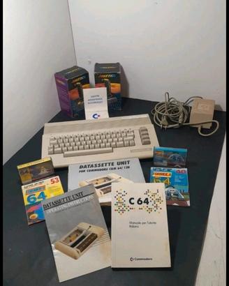Commodore 64 + due giochi.