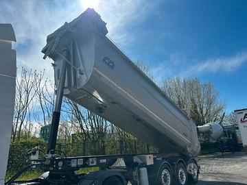 Semirimorchio Menci 27m^ sponda idraulica Full/opt