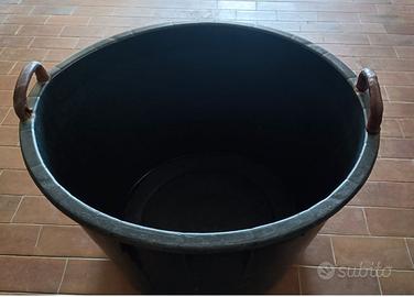 Mastello plastica con maniglie