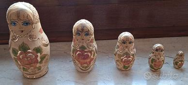 Matrioske in legno
