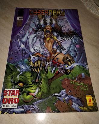 Star Magazine serie Oro 28 Cybernary Star Comics