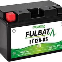 Batteria moto Fulbat FT12A-BS / YT12A-BS, 12V – 10