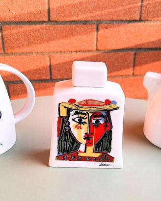 Tre Ceramiche Picasso per Tognana MMI 2004 Vintage