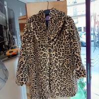 Cappotto leopardato
