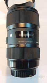 Sigma 18-35 f 1,8 Art per Canon EF