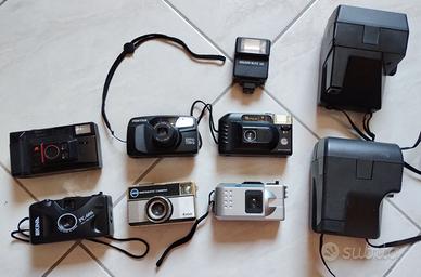 Lotto macchine fotografiche a rullino+2 Polaroid