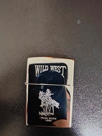 Zippo accendino Wild West Trail Boss 1860 Nuovo