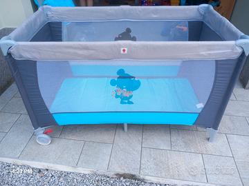 Lettino da campeggio e materasso