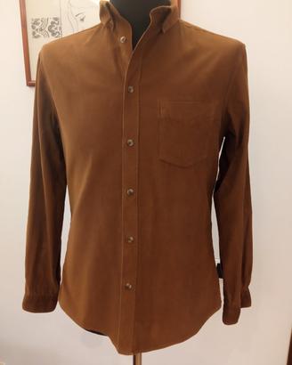 Camicia Uomo firmata Celio in Velluto Cotone -M